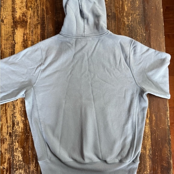 Champion Men's Steel Blue Hoodie - Picture 3 of 5